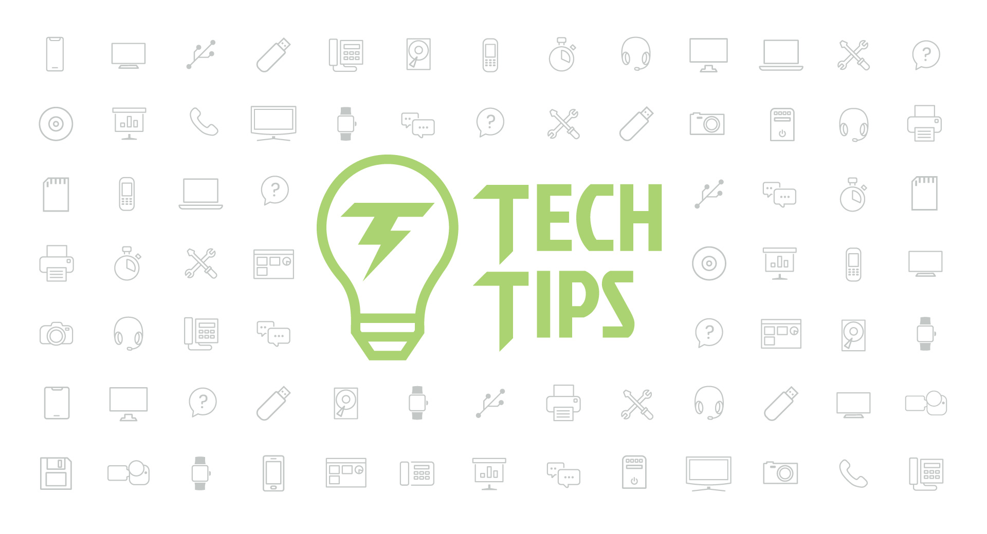 Technology Tips: March 2016 Edition