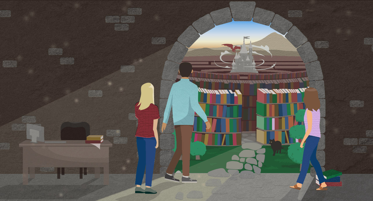 There Is a Secret Library in Your District