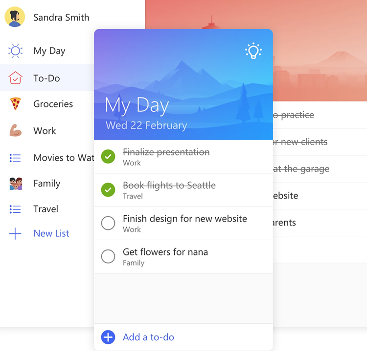 Microsoft To-Do Screenshot