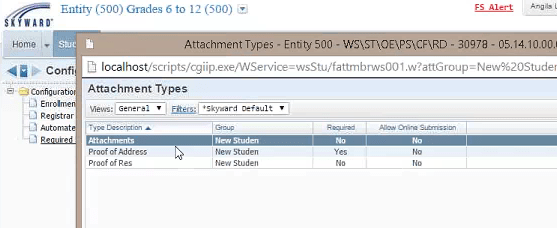 NSOE Required Documents List