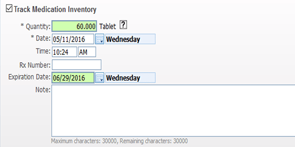 medication inventory