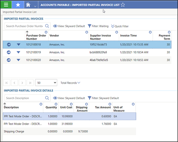 amazon invoicing