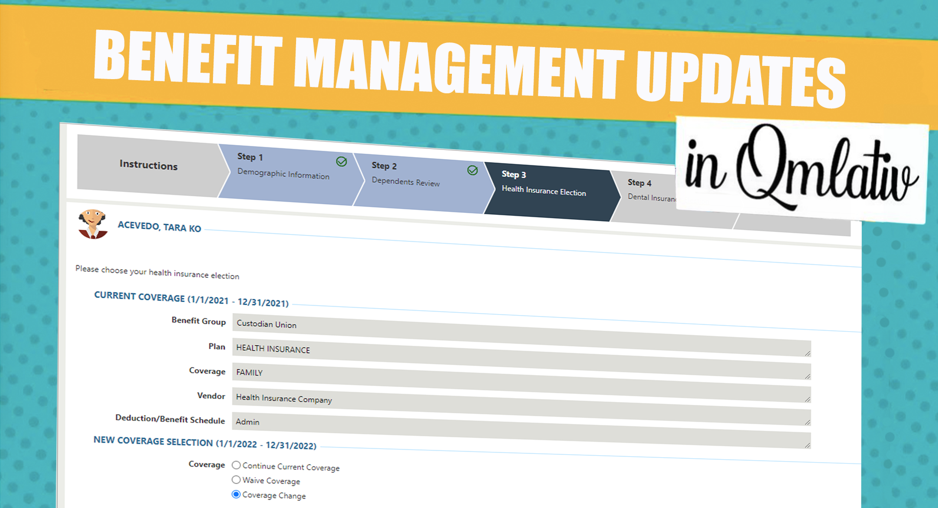 Qmlativ Updates: Benefit Management