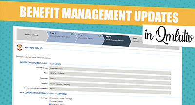 Qmlativ Updates: Benefit Management