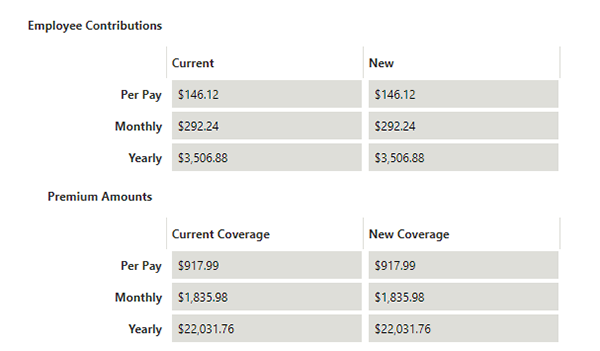 Benefit Management Screenshot 2