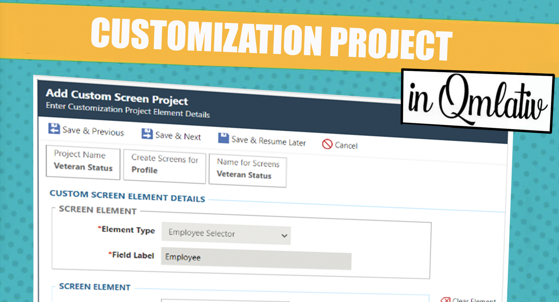 Qmlativ Spotlight: Customization Project