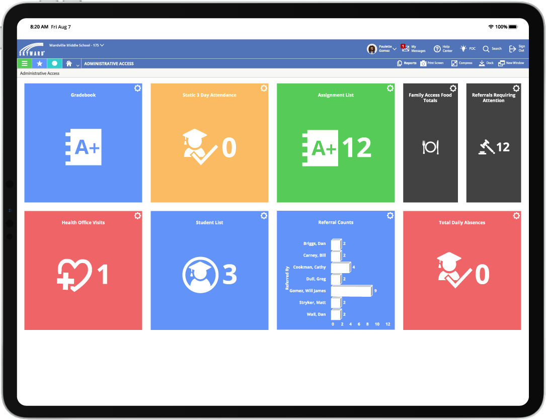 K-12 Student Information System (SIS)