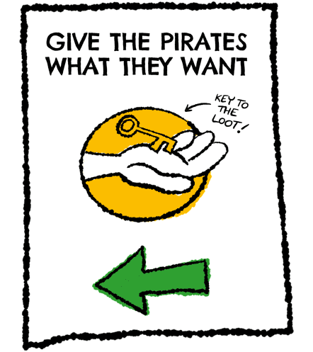 Give the pirates what they want