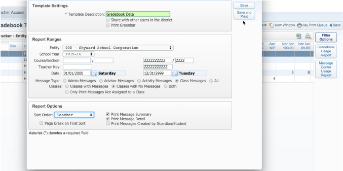 Power-Up: Message Center Usage Report