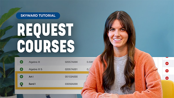 How Students Request Courses and Build Schedules