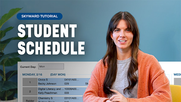 How Students View Their Schedule
